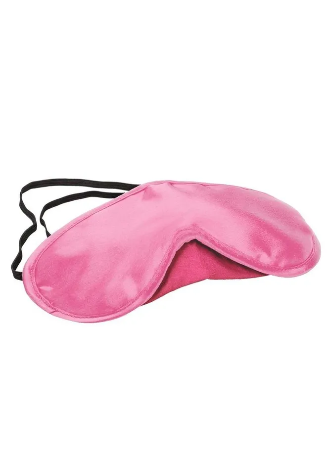 Female Sex Toys CalExotics Pleasure Cuffs with Satin Mask