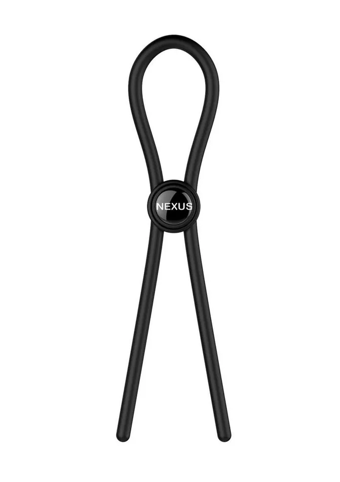 Nexus Male Sex Toys Nexus Forge Single Adjustable Lasso Silicone Cock Ring