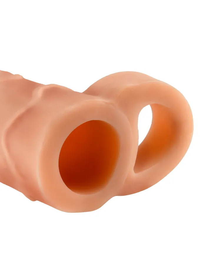Pipedream Male Sex Toys Fantasy XTension Perfect 2Inch Extension With Ball Strap Flesh Pipedream Male Sex Toys Fantasy XTension Perfect 2Inch Extension With Ball Strap Flesh