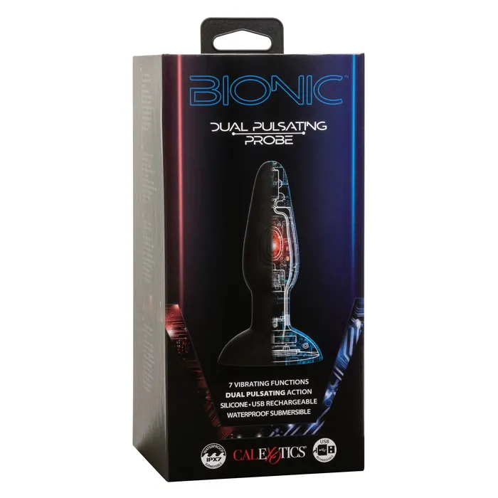 Sale Anal Bionic Dual Pulsating Probe Black