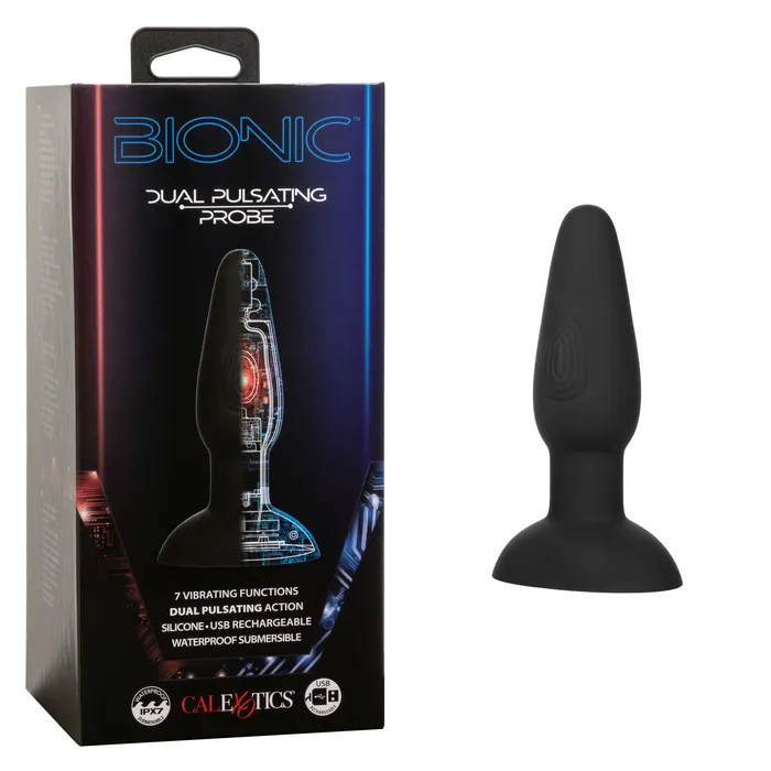 Sale Anal Bionic Dual Pulsating Probe Black Sale Anal Bionic Dual Pulsating Probe Black