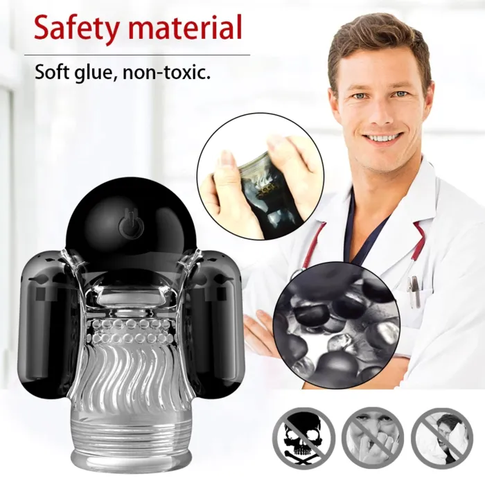 SIMU PARIDISE Male Sex Toys Wireless Control Glans Vibrators Male Masturbation Adult Sex Toy For MenMale Delay Lasting PenisTrainer Vibrators Penis Massage